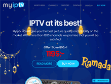 Tablet Screenshot of myiptv.com